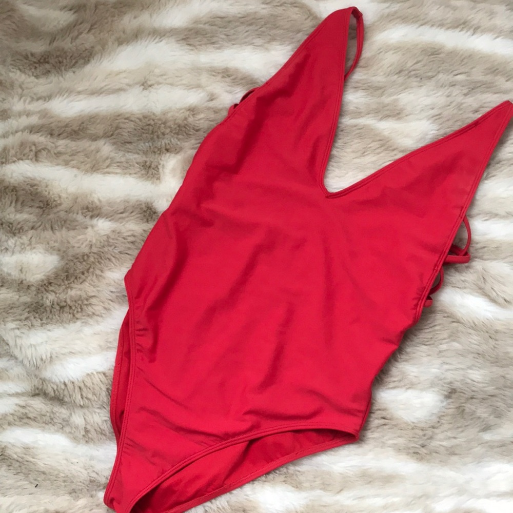 RED 🔥 ONE PIECE bathing suit